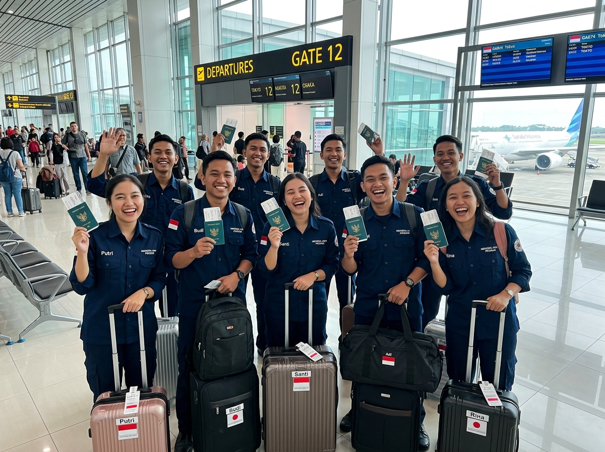 Pelepasan Keberangkatan di Airport
