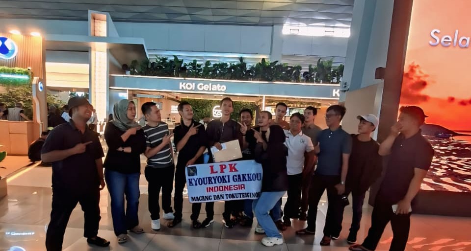 Pelepasan Keberangkatan Menuju Jepang