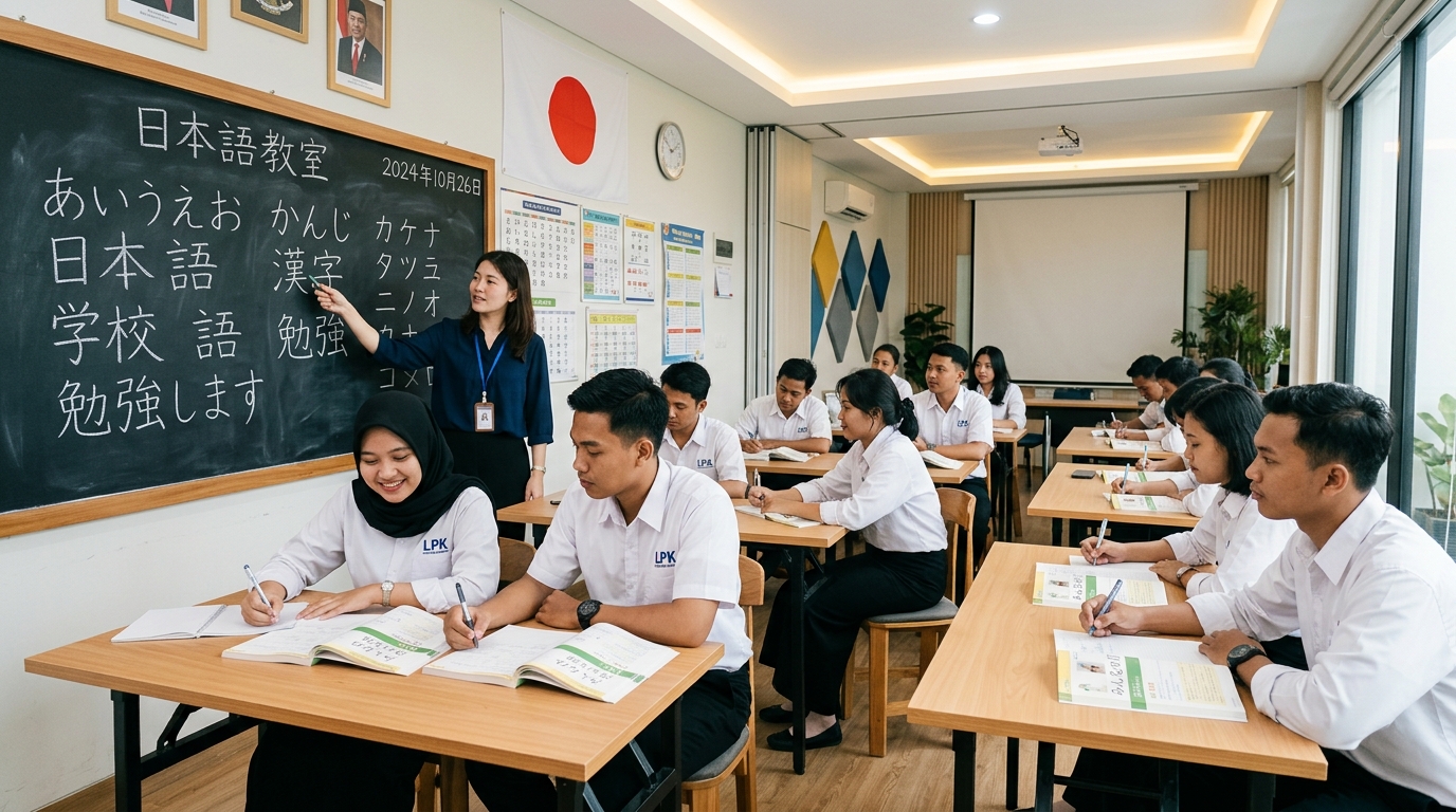 Pelatihan LPK Kyouryoki Gakkou Indonesia